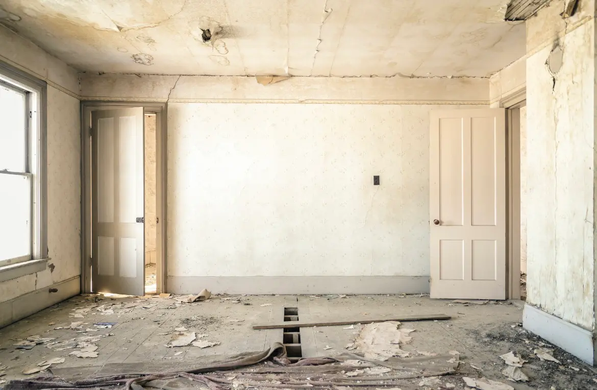 Waste disposal crew managing a cleanout project in Purcellville